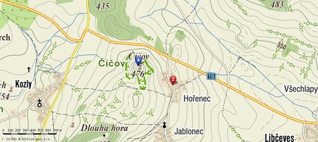 mapa - www.mapy.cz