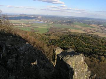 výhled ze Sedla byl uchvacující